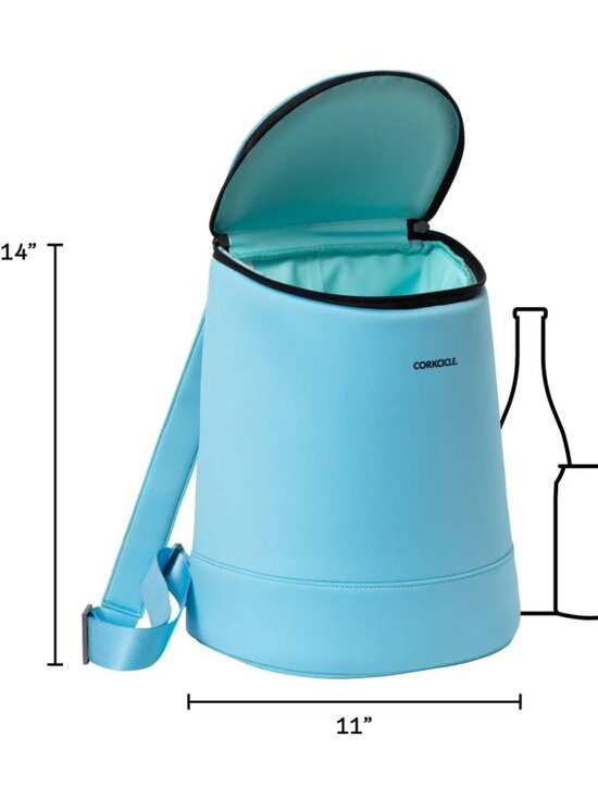 Corkcicle Eola Neoprene Bucket Cooler Bag NWT - Picture 4 of 5